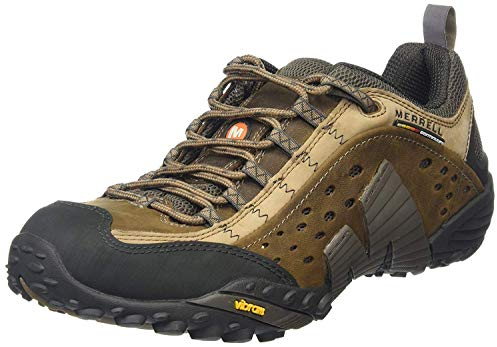 Merrell Herren Intercept Trekking Wanderhalbschuhe, Moth Brown, 44 EU