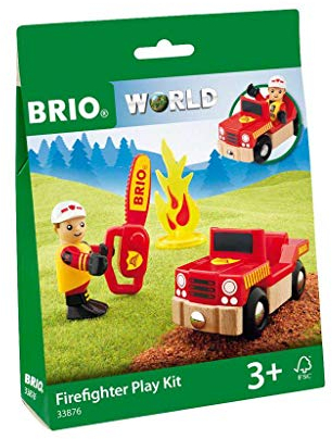 BRIO Bahn 33876 - Spielpäckchen Feuerwehr
