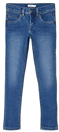 NAME IT Jungen Nkmsilas Dnmtax 2467 Pant Noos Jeans, Blue Denim, 152 EU