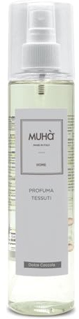 MUHA' | Profuma Tessuti Spray, Fragranza Dolce Coccola, Formato 250 ml