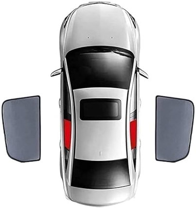 FURREN Parasol de Coche Ventana Lateral para Mercedes Benz B-Clase W246 2012-2018, Protección UV Parasol Coche Cortina de Visera de Magnética Personalizada Parasol para Coche,2pcs Rear Window