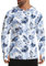 APTRO Men's UPF 50+ Hoodies Rash Guard Long Sleeve Fishing Top UV Sun Protection Rash Vest Quick Dry Lightweight Shirt Blue Flower MFS06 XL