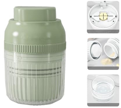 lomonmen Taglia Pillole,Trita Pastiglie Medicine,Taglia Pillole di Precisione per Pillole Piccole Pillole Grandi Tagliate a Metà Quarto(piccolo verde)