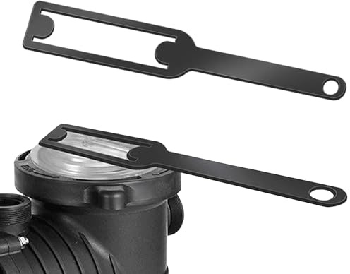 Hqunjikp Strumento di rimozione del coperchio della pompa della piscina, chiave per coperchio del filtro per vasca idromassaggio, strumento di precisione per la rimozione del coperchio della pompa