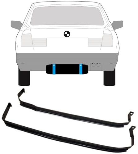 Banda de sujeción, depósito de combustible para BMW 5 E34 1987-1997