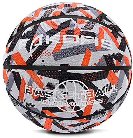 FAKOFIS Basketball Size 3, Outdoor Indoor Street Basketball, Arena Training Adult Beginners Basketballs