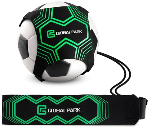 Global Park Football/Volleyball/Rugby Kick Throw Trainer Solo Praxis Training Aid Control Compétences réglables (fluorescent)