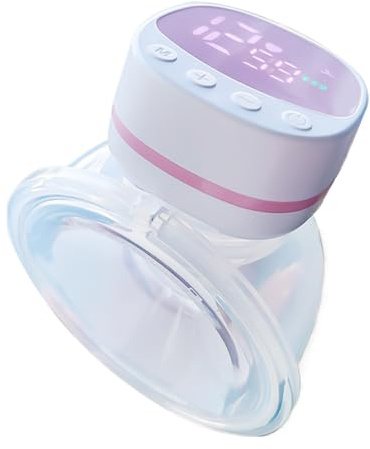 Milk Electric Pump - Portable -, suguppladdningsbar extraktor | 5 justerbara lägen med 15 effektnivåer, laddningsbar bärbar mjölkutdrag för mammor