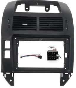 Bilens Fascia Instrumentpanel Luftutlopp DVD-ram Ljudadapter Instrumentpanel Trim Instrumentpanel 9 Tum För POLO 2004-2011(Frame outlet cable)