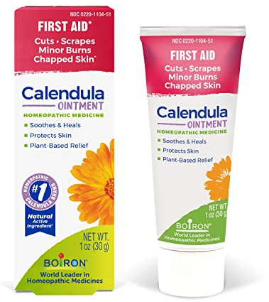 Boiron Calendula Ointment for Relief from Minor Burns, Cuts, Scrapes, and Insect Bites - 1 Oz