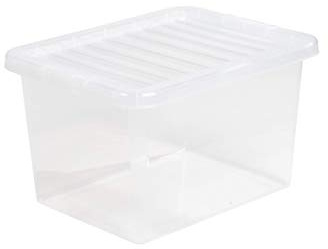 Wham Crystal Storage Box and Lid 25Ltr