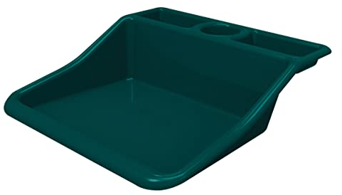 Muddy Hands Small Green Plastic Potting Tray Shelf Garden Greenhouse Plant Pot Tidy Work Table