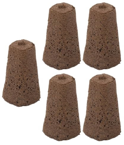 KWQBHW 50 Pack Grow Sponges for Hydroponics Seedling Block Replacement Root Growth Sponges Seed Pods Seed Starter Sponges for Indoor Garden System(HRD TN0415)
