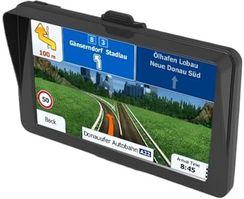 Navegación GPS for camión y Coche de 7 Pulgadas, 800x480P, 8GB + 256M, navegación for vehículo, navegador Mapa más Nuevo