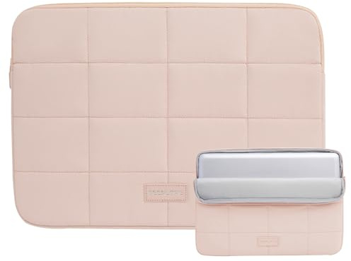 FOSDICK Funda Portatil 15,6 Pulgadas, Ligero Funda Ordenador, Moderno Laptop Case, Fundas para Ordenador Portátil, Laptop Sleeve Compatible con La Mayoría de Los Ordenadores de hasta 15,6 Pulgadas