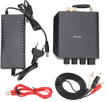 MAJONMMERD BT 5.4-förstärkare Digital Amp 2.0-kanals 50W Plus 50W Hi Fi-ljudförstärkare med AUX USB-ingångstonkontroll och TPA3116-chip för Hemmaljud Utomhusstereobruk (YS-LP3)