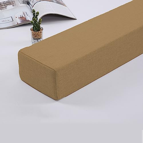 CCXXYGWJ Sänggap Filler Anpassad storlek äng gapet mellan sänggavel eller fotbräda Soffa Madrassstöd Bolster Armstöd Kudde Kuddar Avtagbar Grå 180 * 5 * 8cm