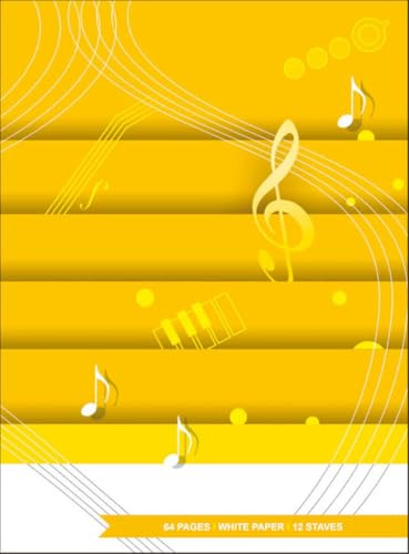 Hal Leonard MGB Cahier de musique 12 lignes - 64 pages - papier blanc