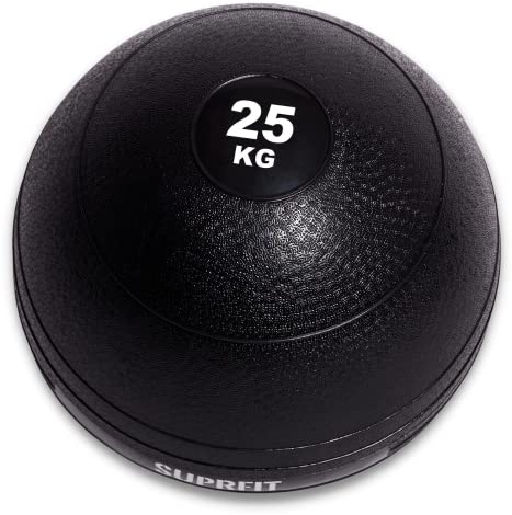 SUPRFIT – medicinboll 25 kg – speciellt gummerad slamboll med halkfri och halkfri PVC-yta – Power Ball för övningar i snabbkrafts- och uthållighetsträning utan att studsa tillbaka från golvet
