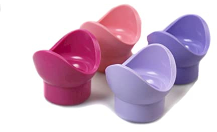 Tupperware pojke våg äggkopp ljuslila mörklila rosa rosa