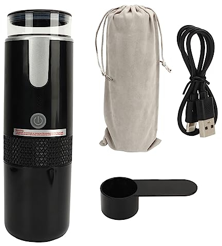 Mini Cafetera Espresso Portátil de 160ml, Máquina de café Espresso a Presión Manual, Cafetera Manual Compacta para el Hogar, Oficina, Viajes Al Aire Libre