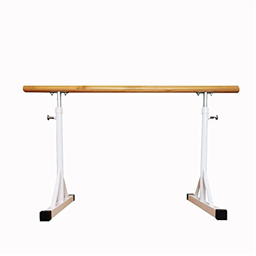 forestalk Portable Ballet Barre para el hogar, Equipo de Ballet de Madera Ajustable para Baile, Pilates, Estiramiento, niños o Adultos Equipo de Ballet