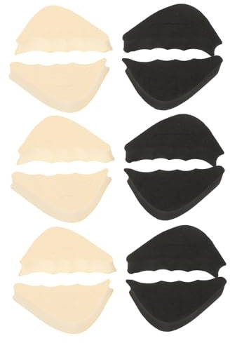 Healvian 5sets Comfortable Shoe Toe Filler Reusable Too Big Inserts for Women Adjustable Toe Inserts for Pumps Flat Shoes Sneakers 6pairs*5