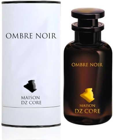 Eau De Parfum Ombre Noir 100 ML Maison Dz Core Homme Femme Parfum Oud Frambroise Encens Benjoin Boisé