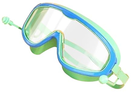 Lunettes anti-fuite pour – Anti-buée, anti-UV, sans pont de nez | Lunettes de sports nautiques sûres pour garçons et filles, tout-petits, plage, natation et plongée avec tuba