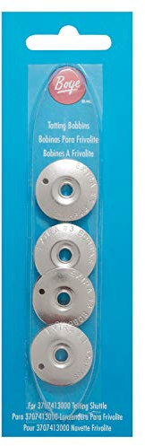 Boye 3707414000M Metal Needle Tatting Bobbins