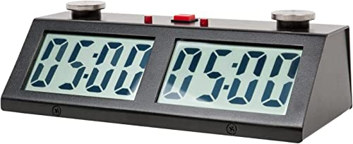 Professional Tournament ZMF-Pro Chess Game Clock Black