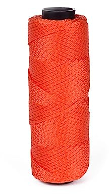 Mauerschnur Verlegeschnur Pflasterschnur Lotschnur Bauschnur Maurerschnur 50 m