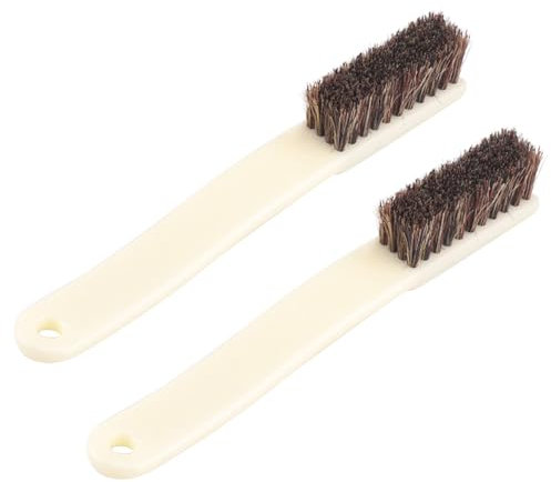 WOEIFGV 2 Stück tragbare Kletter- und Boulderbürste mit langem Griff, feste Boulder-Kreidebürste, Werkzeug, Kreidezubehör