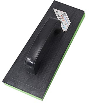 Lodoot Durability Sponge Float Flooring&Tiling Grout Float for Smooth Finishing Masonry,Ergonomic Handle of base plate Plastic steel mud board Foam sand board Plastering mud board Muha washboard
