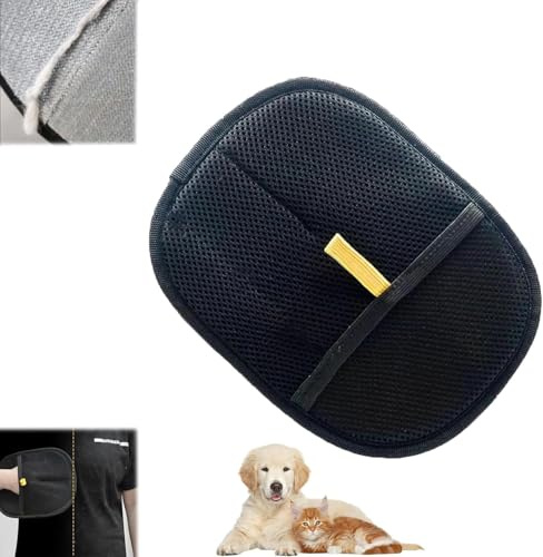 Guantes Removedores Pelo para Mascotas, Guantes Aseo para Mascotas Doble Eliminador Pelo Estático para Perros y Gatos, Pets Double Sided Grooming Glove, Pet Hair Remover Gloves (1-PCS)