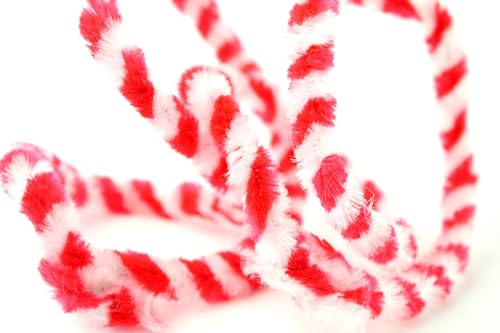 Nabenputzringe WÜMA rot/weiß SET (vorne & hinten) für SIMSON-Nabe 168mm, 560mm lg.