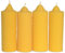 Figura Santa® Bienenwachskerzen Adventskerzen 4er Set Kerzen Adventskranz Stumpenkerzen aus 100% Bienenwachs-Platten Weihnachtskerzen | Größe: 10x4 cm lange Brennndauer ca. 7 h