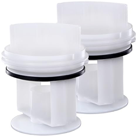 ROEOWENE 2pcs Filtre à Peluches pour Machine à Laver pour Bosch,Siemens 00647920/00602008/605010/00605010 Bouchon de Vidange de Pompe de Vidange pour Lave-linge Filtre Pompe de Vidange