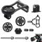 GGUFAY computer da bicicletta per Gar min regolabile Supporto per bici da strada Supporto Manubrio per Wahoo Bryton