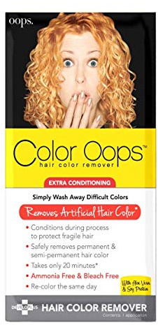 Color Oops Hair Color Remover Extra Conditioning 1 Each