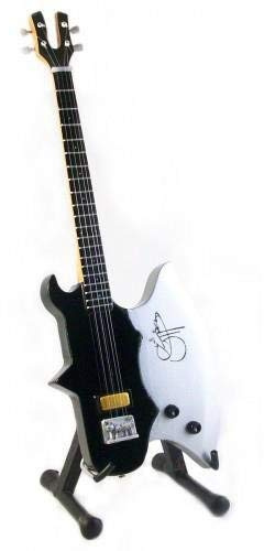 Kiss - Mini basso per chitarra Kiss Gene, con visualizzazione regalo