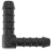 WamSter L Schlauchverbinder 90 grad Winkel -Stück Pipe Connector 10 mm 8 mm Durchmesser