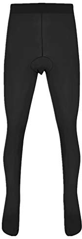 iEFiEL Herren Lange Unterhosen Unterwäsche offene/geschlossene Transparent Strumpfhose Legging Leggin Underwear Panty Schwarz Hautfarben A Schwarz (Bulge Pouch) One Size