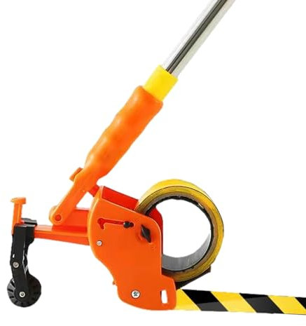 Applicateur de ruban pour peintres, outil principal de masquage manuel, distributeur de ruban pour peintres, applicateur de ruban pour le marquage au sol, la protection et la pose de décoration