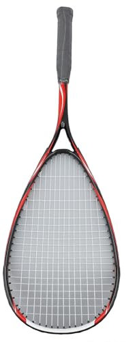 Squash-Schläger, Racquetball-Schläger, Carbon, Leicht, für Anfänger, Squash-Schläger-Set, Racquetball-Schläger mit Trainingsball-Griffgurt und Schlägertasche für Gym School (Rot)