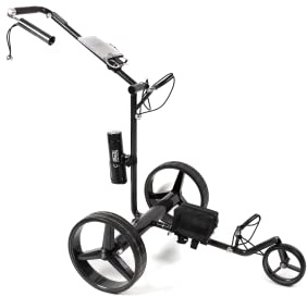 Golfted GT-CR Chariot de Golf électrique en Carbone avec télécommande et 12 Accessoires