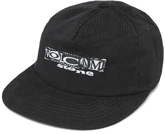 Volcom Herren Cap LIB Stone Legacy ADJ HAT, Größe:OneSize, Farben:Black