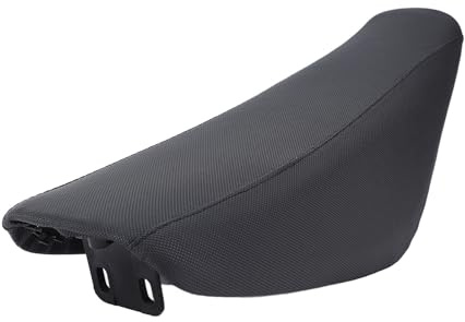 VELATEMOR Motorcykel Stall Fixering Flat Tall Foam Passform för Seat för CRF50 Pit Dirt Bike, Andningsbar Stötdämpningsdyna (Svart)