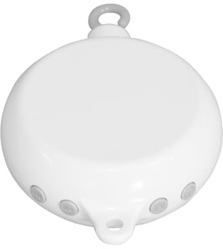 Abaodam Boîte à Musique Bébé 35 Mélodies Électronique sans Piles Accessoire Mobile Lit Bébé Blanc Musique Douce pour Endormissement Musical Éveil
