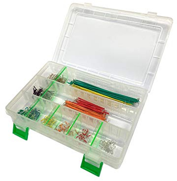 ELV Steckbrücken-Set für Steckplatinen und Breadboards, 350-teilig